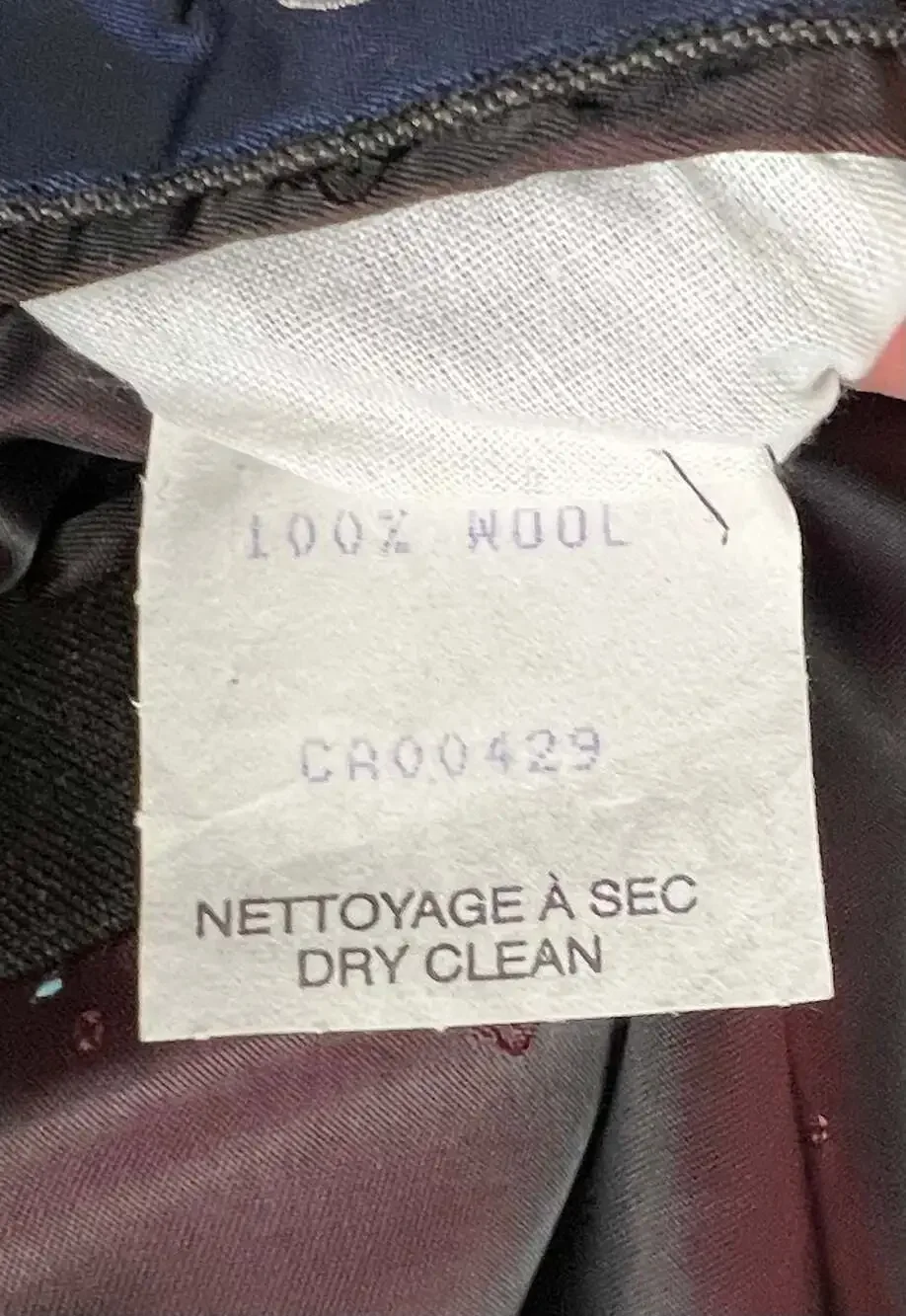 Peter Millar John Ongley Collection Wool Windowpane Blazer Size 46L see measurem